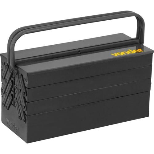 Caixa para ferramentas sanfonada com 7 gavetas e al�a