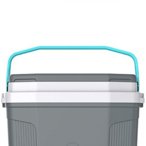 Caixa t�rmica 20 litros cinza plus com verde litoral - SUV 20L