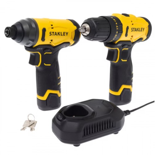 Combo Furadeira de impacto + Parafusadeira de impacto 12V com duas baterias - SCHI10D2FK-BR  110V/220V