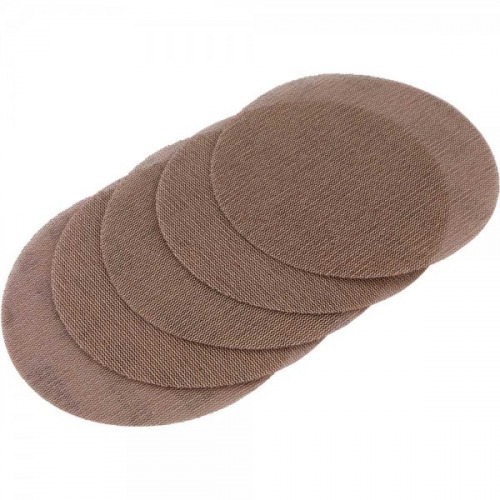 Disco de lixa telado 180 mm gr�o 320 com 5 pe�as