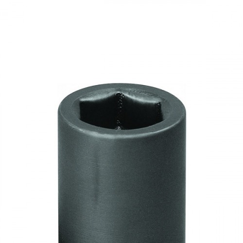Soquete sextavado longo de impacto 15 mm com encaixe de 1/2