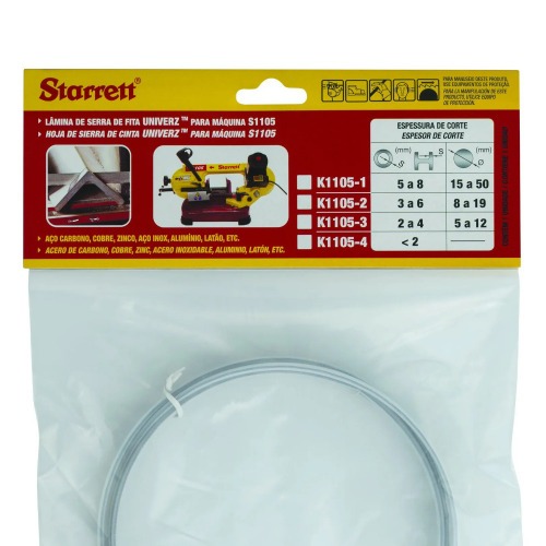 L�mina para serra de fita S1105 1,33 m 10 dentes - Univerz