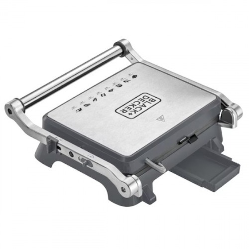 Sanduicheira e grill antiaderente 1200 watts Gourmand Gris - G1400  110V