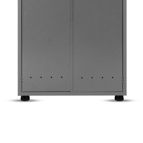 Armário para ferramentas com 4 prateleiras e 2 portas cinzas - RLL-110C Armário para ferramentas com 4 prateleiras e 2 portas cinzas - RLL-110C