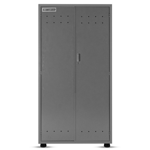 Armário para ferramentas com 4 prateleiras e 2 portas cinzas - RLL-110C Armário para ferramentas com 4 prateleiras e 2 portas cinzas - RLL-110C