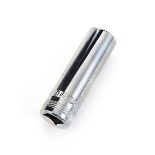 Soquete sextavado longo 12 mm com encaixe de 3/8