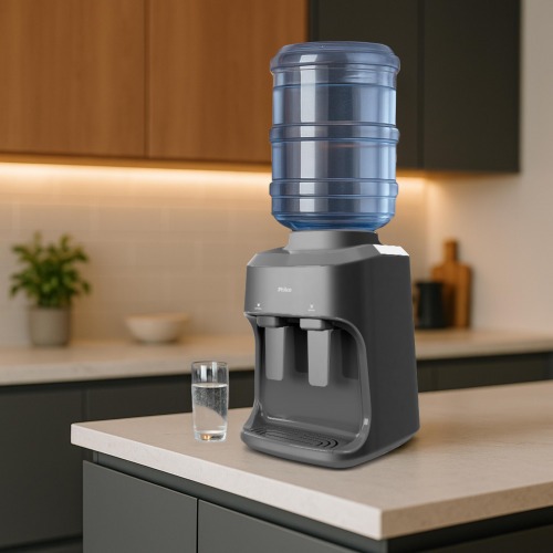 Bebedouro de mesa eletr�nico �gua natural e gelada - PBE15C  110V/220V