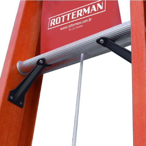 Escada de fibra de vidro extens�vel 5,70 x 10,20 m 36 degraus - EFR9936