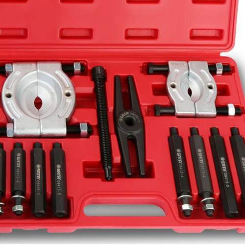 Jogo de extrator de rolamento 30 a 75 mm 12 pe�as - ST09413SC