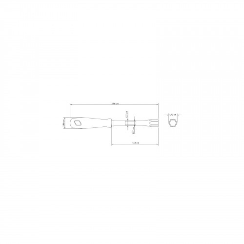 Chave canh�o tubular 12 mm