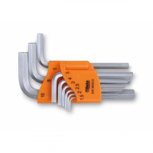 Jogo de chave allen 1,5 a 10 mm com 9 pe�as - BW 96/SC9