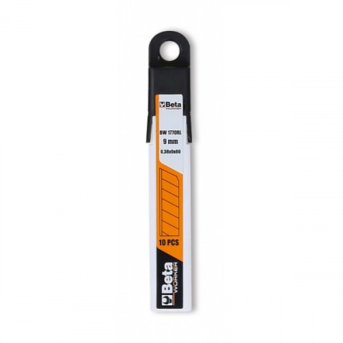 L�mina para estilete 9 mm com 10 pe�as - BW 1770RL