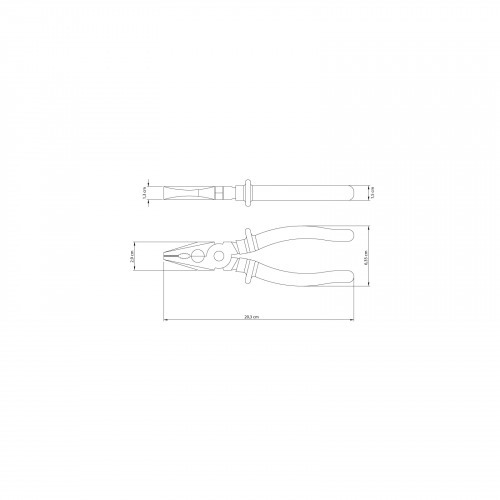 Alicate universal 8 Alicate universal 8