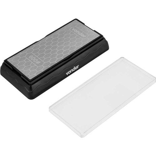 Pedra para afiar diamantada dupla face 7