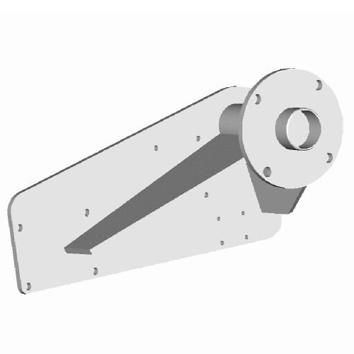 Placa acess�ria para fixar motores Scania DC11 - 700329