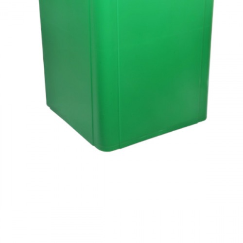 Cesto coletor de lixo 100L tampa flip top sem adesivo - CD12VD