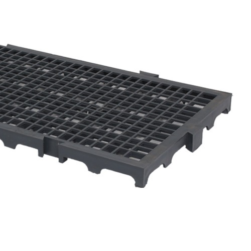 Piso pl�stico antiderrapante 500 x 250 x 25 mm - 14470