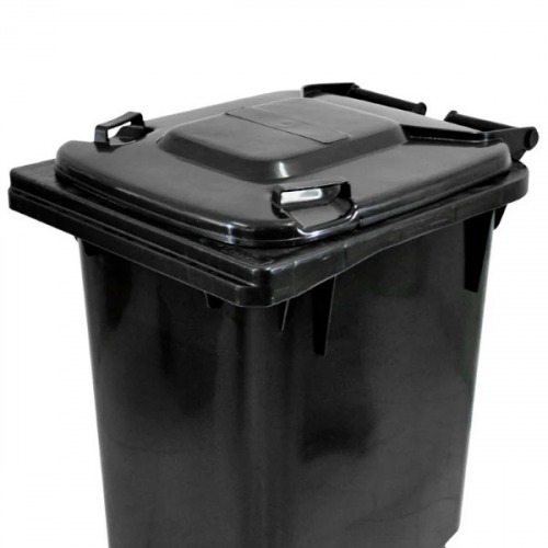 Cesto de lixo gari 240L com rodas de 200 mm sem pedal - C240PR