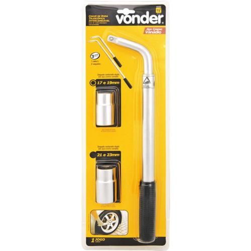 Chave de roda 17 a 23 mm telescópica Chave de roda 17 a 23 mm telescópica