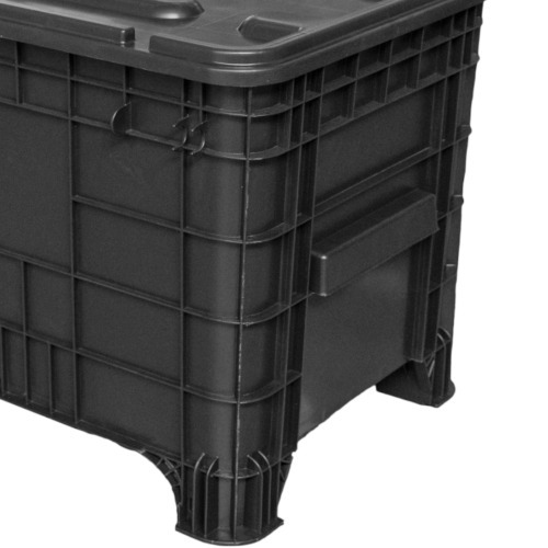Caixa pl�stica organizadora container 372 litros com tampa - 14945