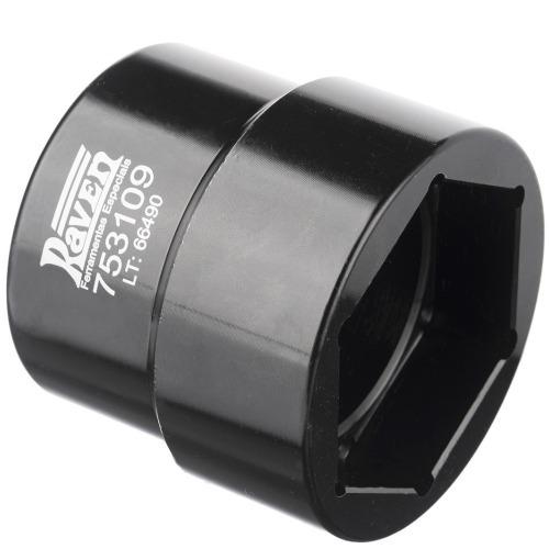 Chave sextavada com encaixe de 3/4