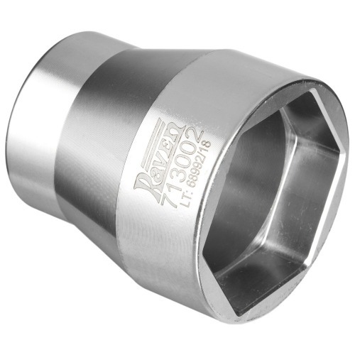Soquete sextavado de 57 mm com encaixe de 3/4 713002