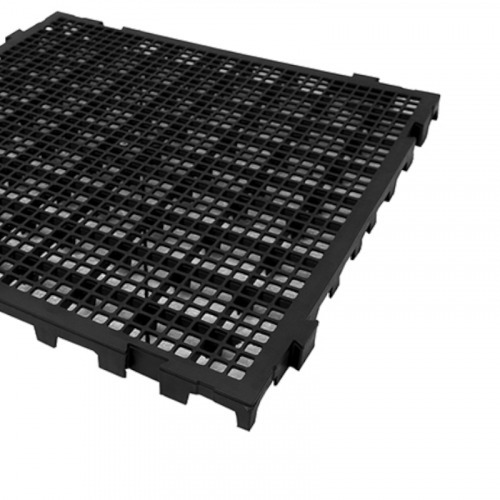 Piso pl�stico antiderrapante 500 x 500 x 30 mm - 14507