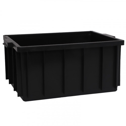 Caixa organizadora sem tampa 26 litros empilhável - 14573 Caixa organizadora sem tampa 26 litros empilhável - 14573