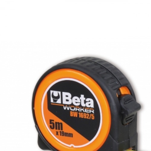 Trena com fita de aço 19 mm x 5 m - BW 1692 Trena com fita de aço 19 mm x 5 m - BW 1692