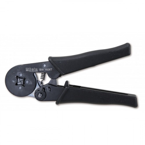 Alicate crimpador para terminais tubulares com friso de 4 mandris - BW 1606T