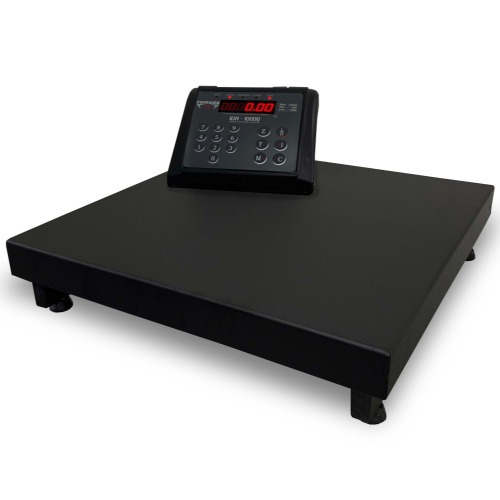 Balan�a digital a bateria com plataforma em a�o carbono 300Kg x 100g - DPB  110V/220V