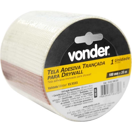 Fita telada para drywall 100 mm x 20 m