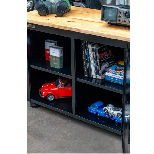 Bancada semi-aberta com 1 porta e 1 prateleira - RLL-217CB1P Bancada semi-aberta com 1 porta e 1 prateleira - RLL-217CB1P