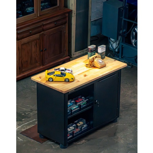 Bancada semi-aberta com 1 porta e 1 prateleira - RLL-217CB1P Bancada semi-aberta com 1 porta e 1 prateleira - RLL-217CB1P