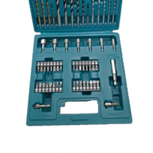 Jogo de brocas bits e soquetes 60 pe�as com maleta - E-11829