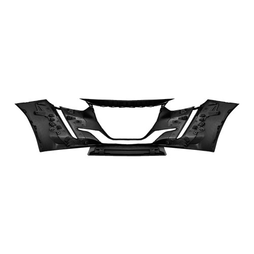 Para-choque Peugeot 208 2021 a 2025 dianteiro preto liso - 10020