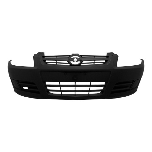 Para-choque Celta e Prisma 2007 a 2011 dianteiro preto liso - 1739