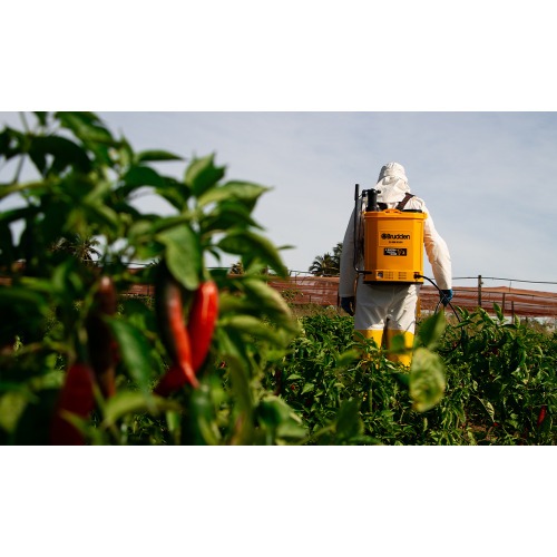 Pulverizador costal a Bateria 12V Manual e Mixer 20 litros com 5 bicos - SS-20B Mixer