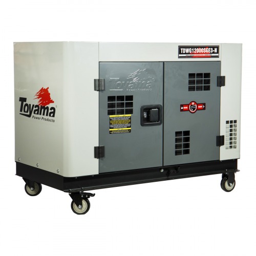 Gerador de energia 12,5 kva a diesel partida el�trica trif�sico 380V - TDWG12000SGE3-N