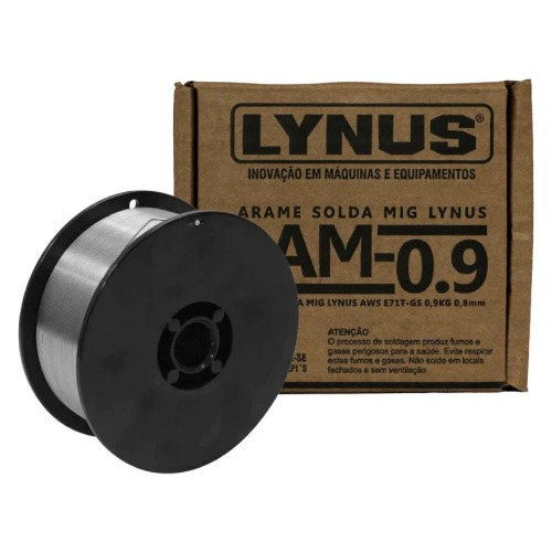 Inversora de solda Multiprocesso 120A ISML-145 + Arame mig 0,8mm 900g LAM-09  110V/220V