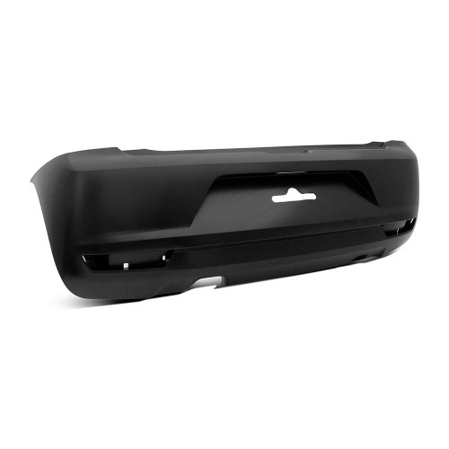 Para-choque Fox 2011 a 2014 traseira preto liso 6428