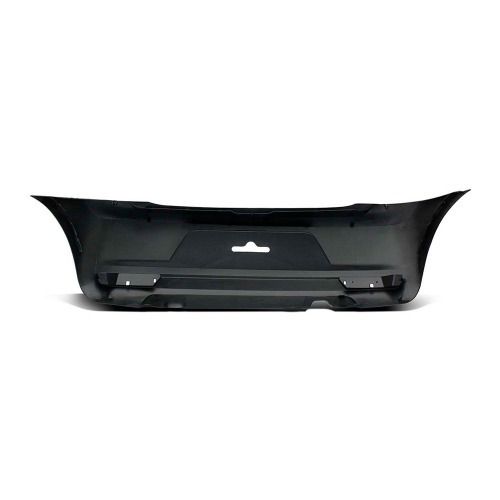 Para-choque Fox 2011 a 2014 traseira preto liso 6428