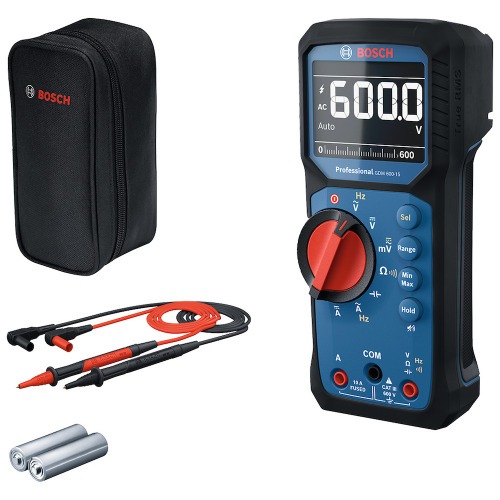 Mult�metro digital port�til True RMS CAT III 600V - GDM 600-15