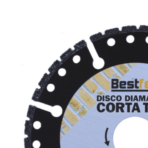 Disco diamantado segmentado 115 mm para alvenaria e cer�mica - BFH2911
