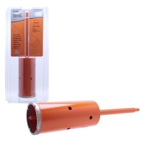 Serra copo diamantada 65 mm com haste encaixe 3/8 Serra copo diamantada 65 mm com haste encaixe 3/8