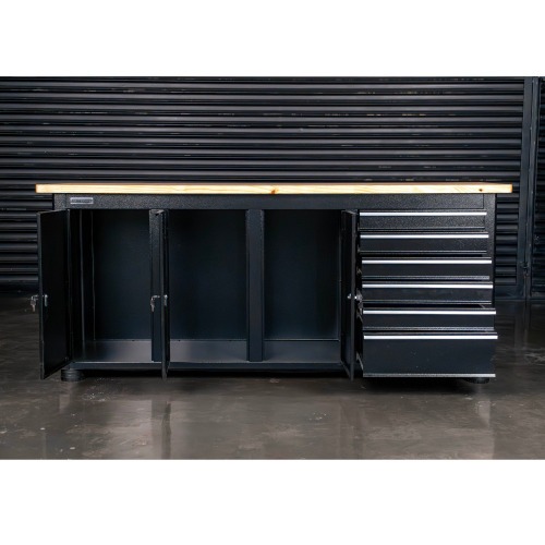 Bancada fechada com 6 gavetas e 3 portas - RLL-214