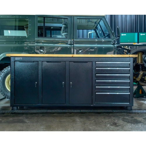 Bancada fechada com 6 gavetas e 3 portas - RLL-214