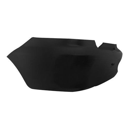 Para-choque Prisma 2007 a 2013 traseiro preto liso - 1746