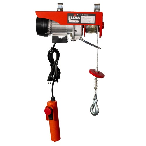 Guincho talha el�trica 100/200 kg eleva��o at� 12 m - 99025  220V