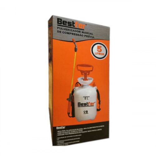 Pulverizador costal manual 5L compress�o pr�via - BFH1574